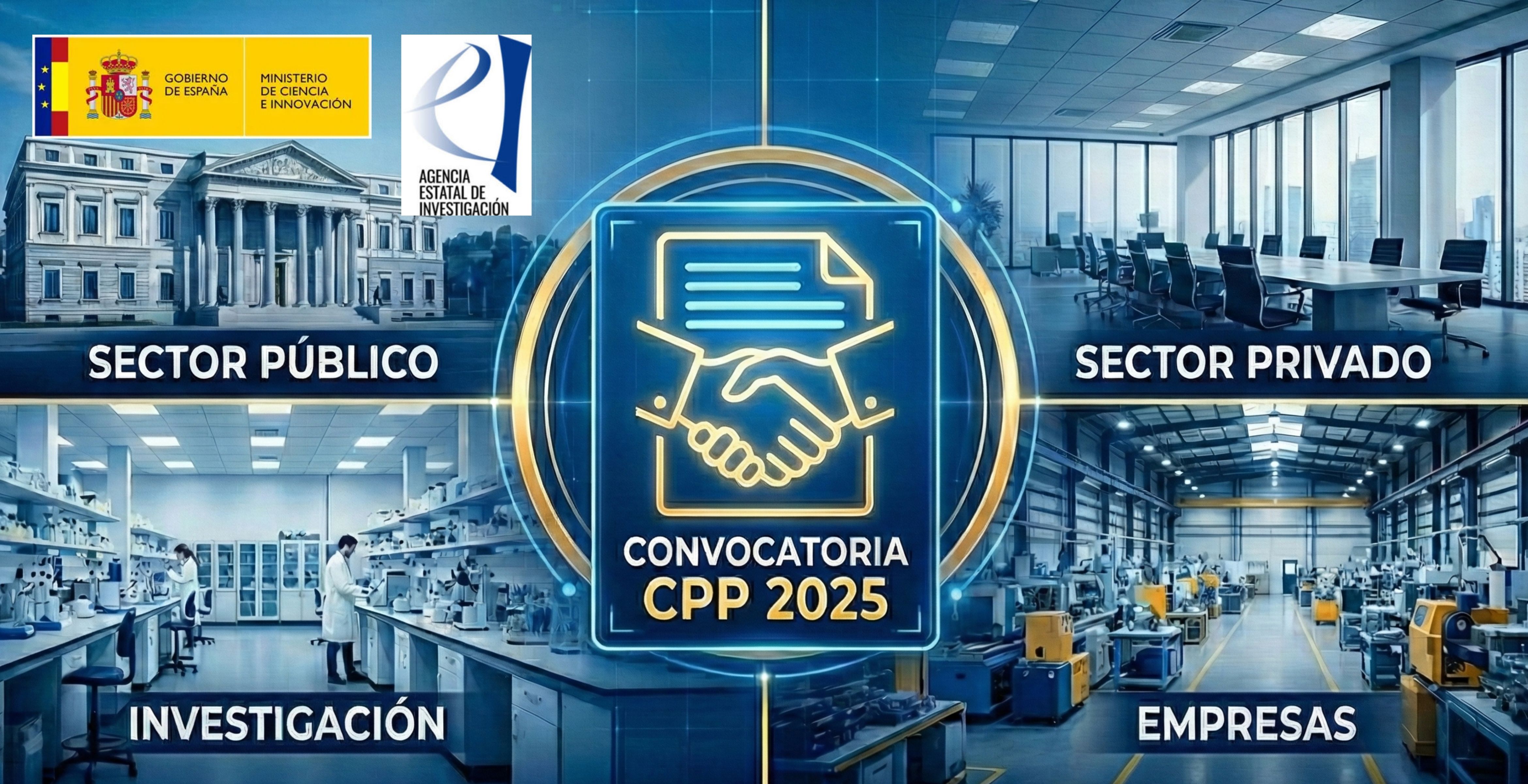 Se aprueba la convocatoria 2025 de ayudas a proyectos de colaboración publico privada (CPP)